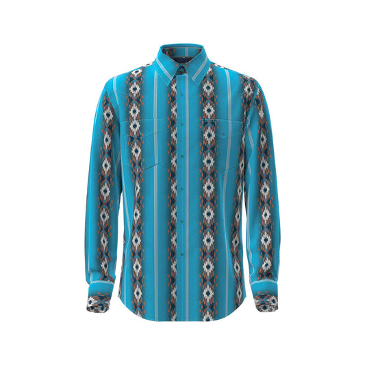 Checotah® Western Long Sleeve Shirt - Classic Fit - Multi