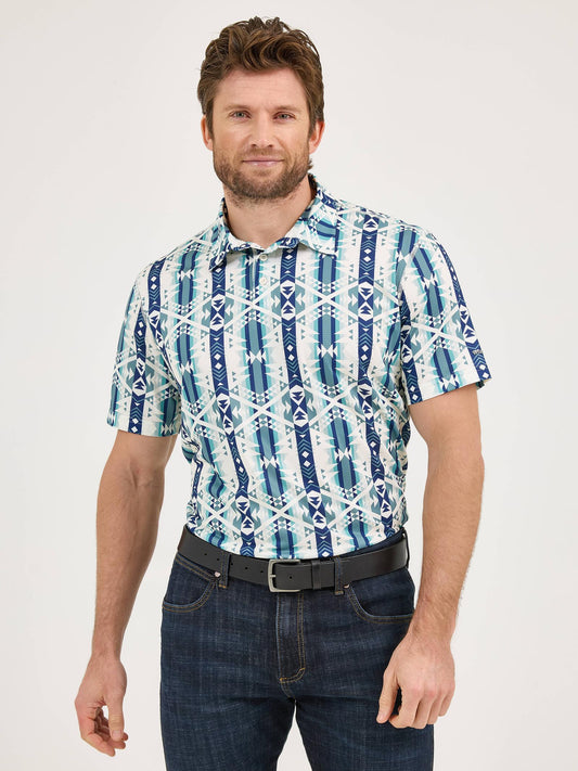 Wrangler® Performance Polo Short Sleeve Shirt - Multi