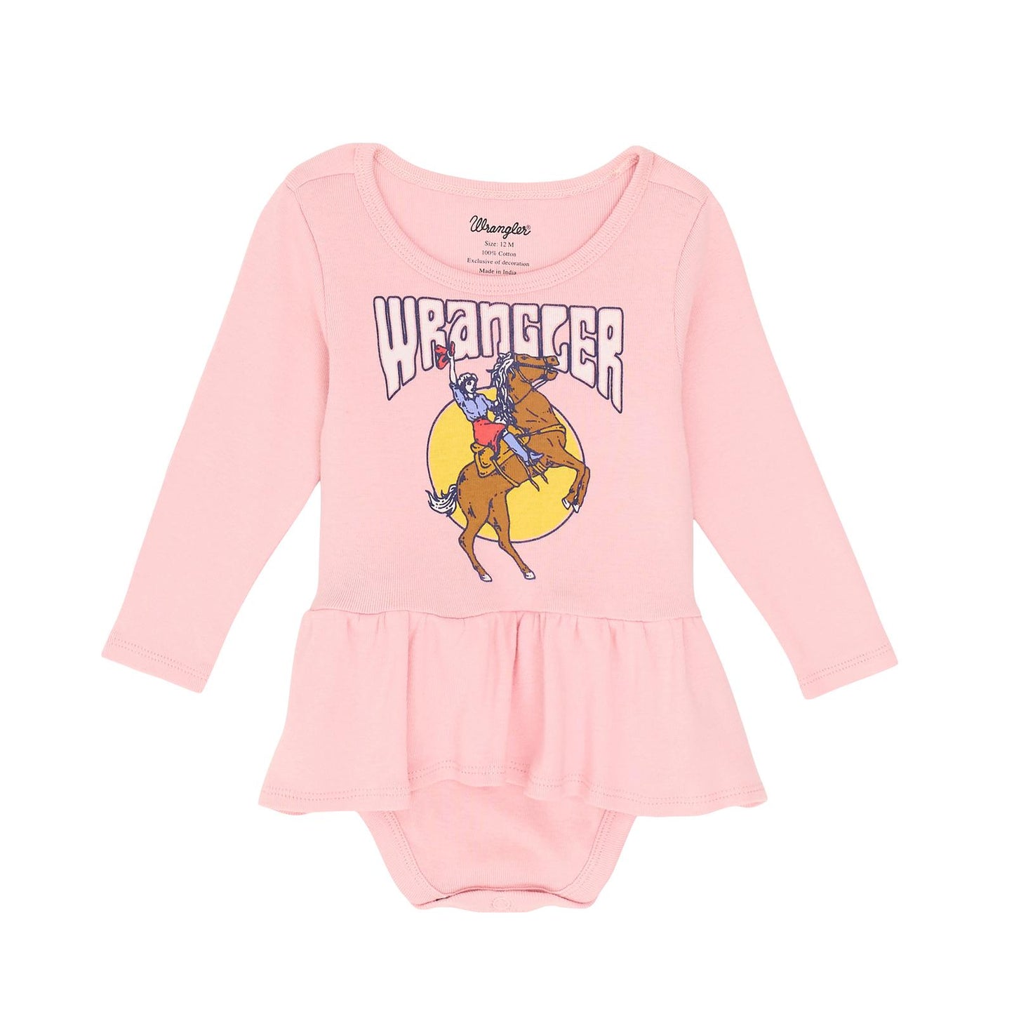 Wrangler® Baby Girl Bodysuit - Pink