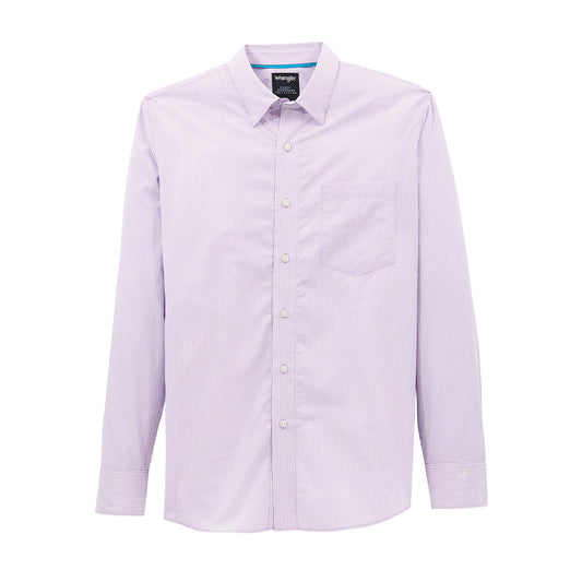 Wrangler® X Cody Johnson Long Sleeve Shirt - Classic Fit - Lilac