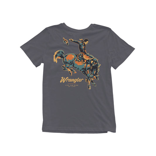 Wrangler® Short Sleeve T-Shirt - Regular Fit - Quiet Shade