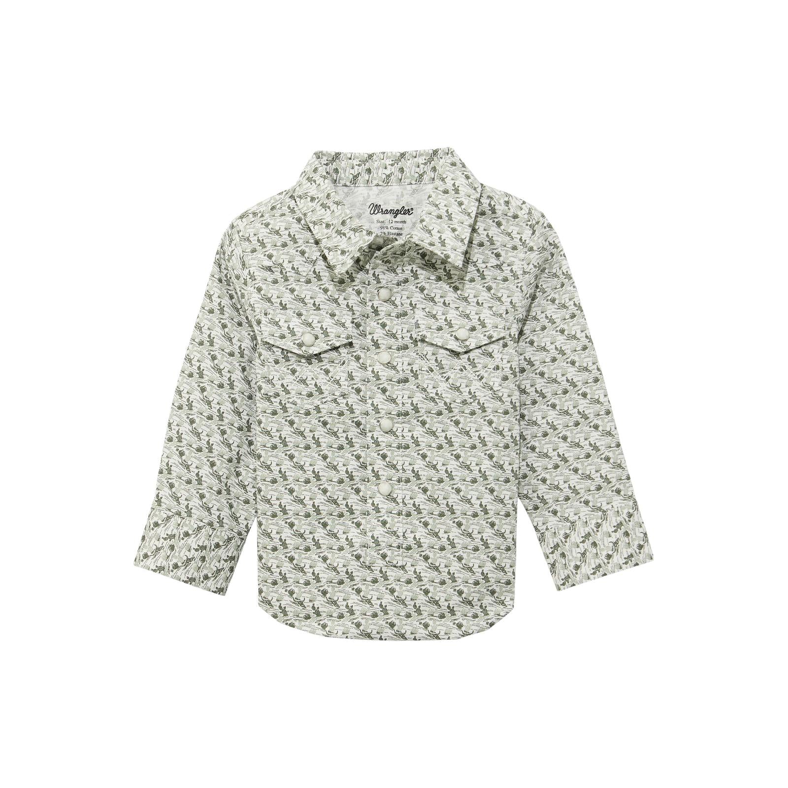 Floral patterned shirt on a white background