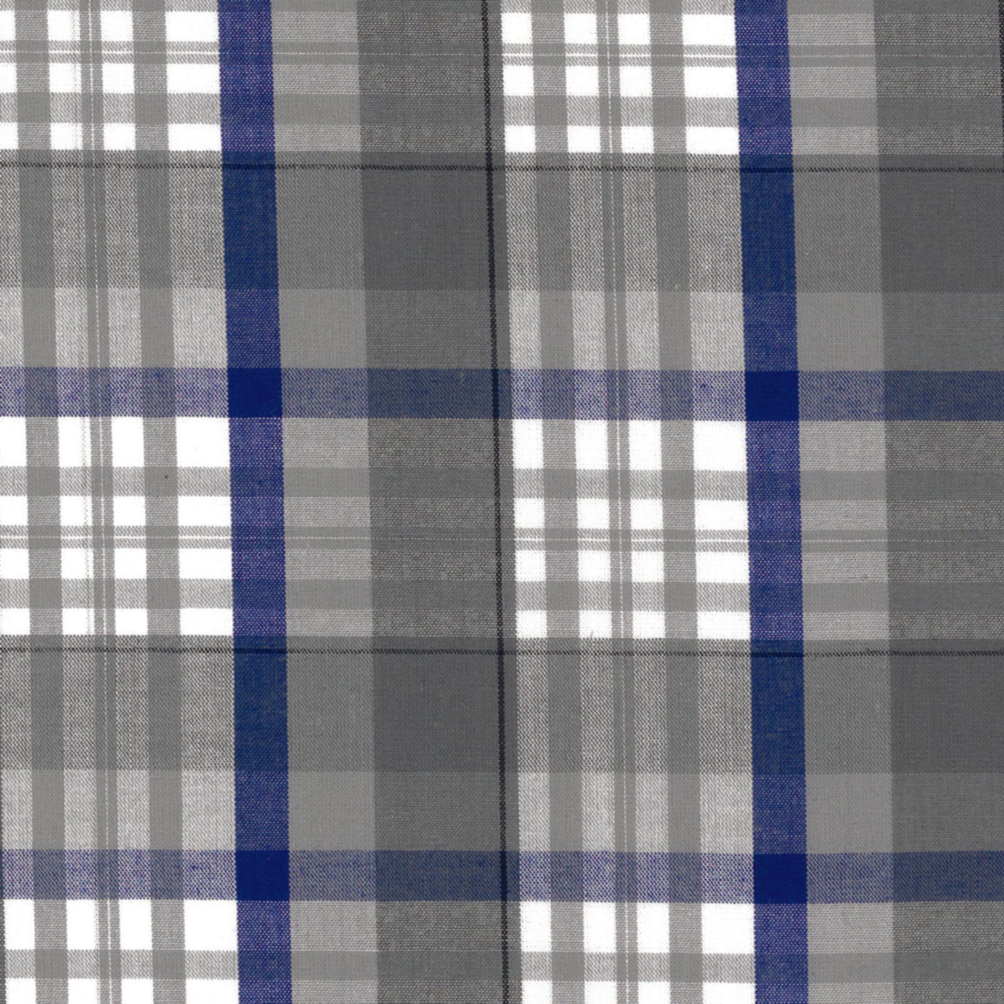 Plaid fabric pattern with green, blue, and white colors.
