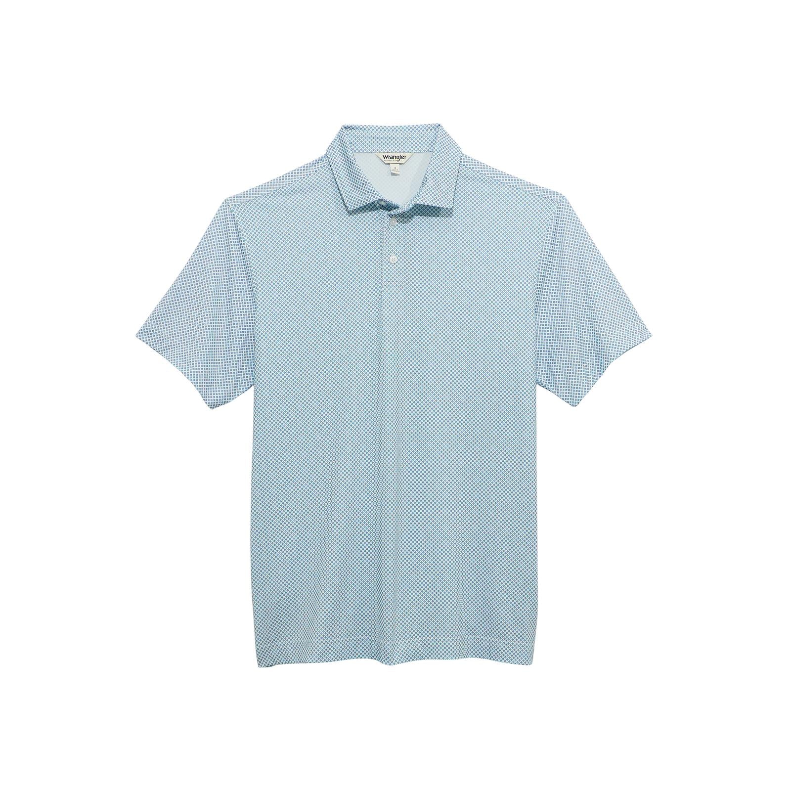 Short Sleeve Performance Polo Shirt - Regular Fit - Vallarta Blue