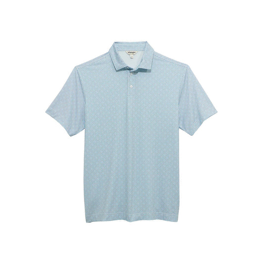 Short Sleeve Performance Polo Shirt - Regular Fit - Vallarta Blue