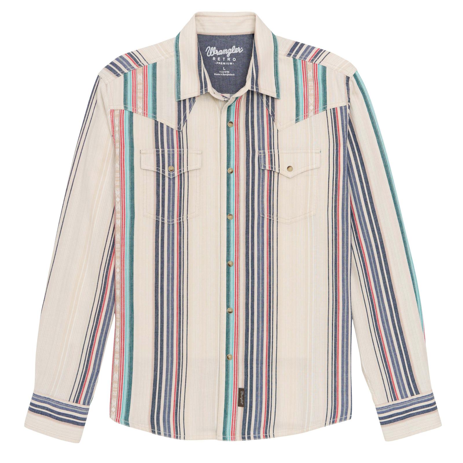 Wrangler Retro Premium Long Sleeve Snap Shirt 