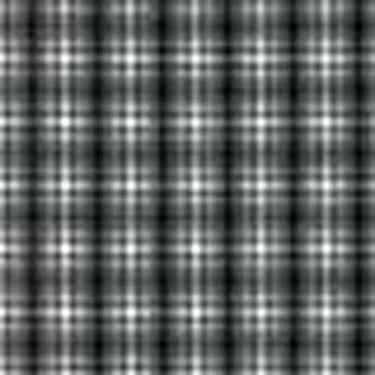 BLACK AND WHITE PLAID