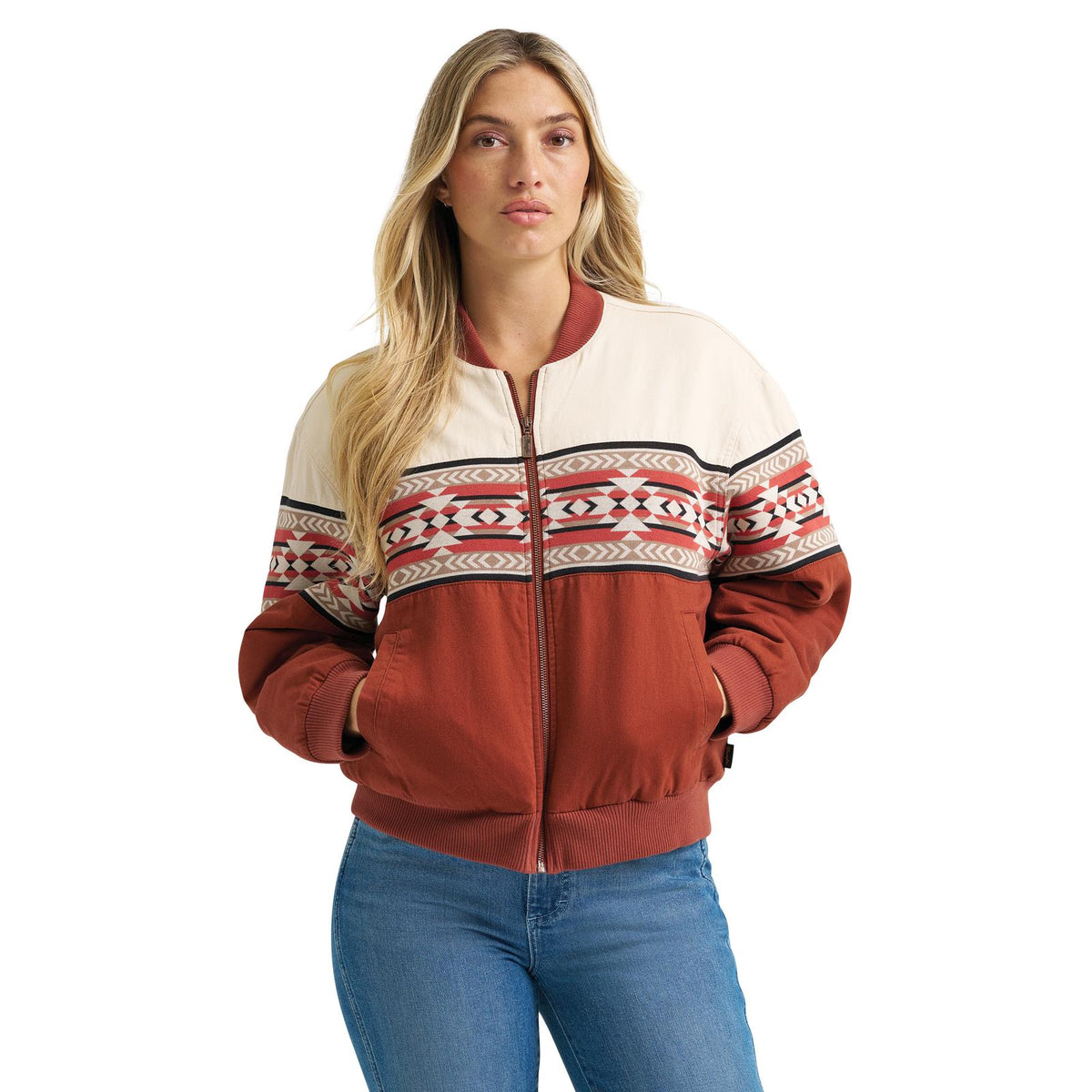 Wrangler® Bomber Jacket - Cream - 112382791