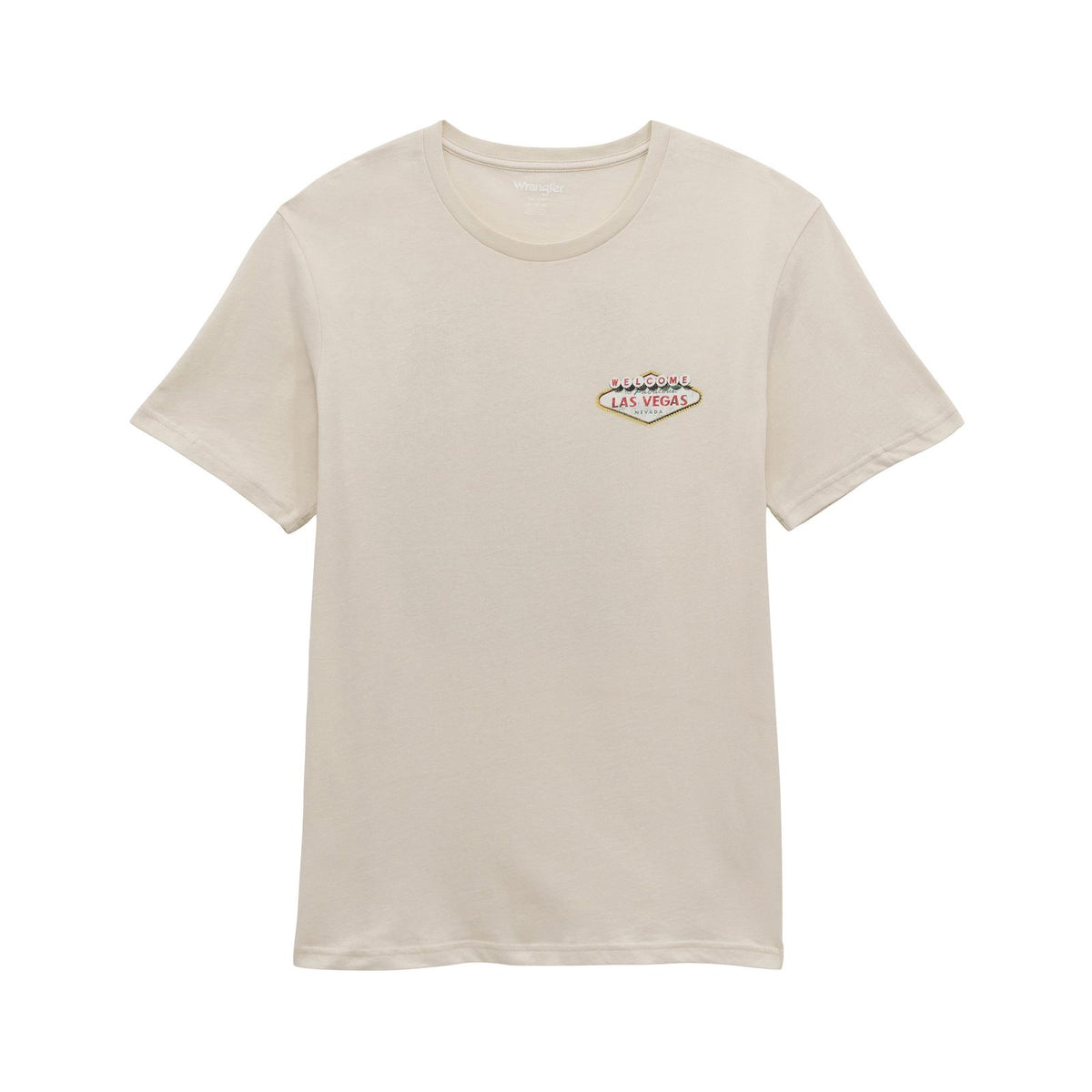 Wrangler® Graphic Short Sleeve T-Shirt - Regular Fit - Silver Birch - 112383932