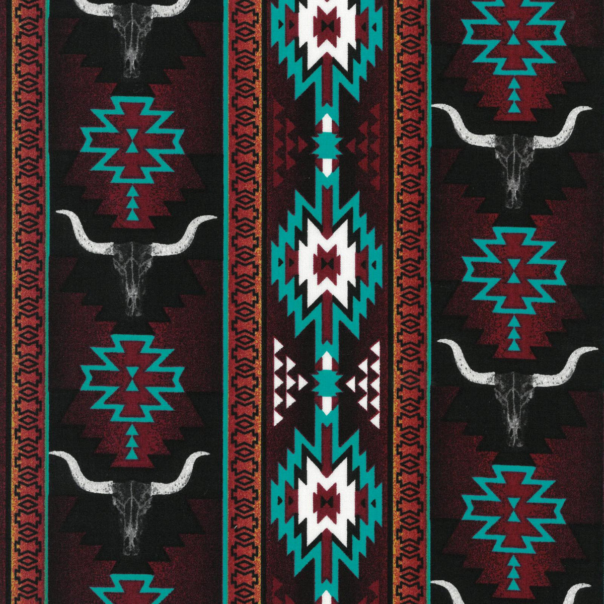 Checotah® Dress Western Long Sleeve Shirt - Classic Fit - Red Multi - 112385793
