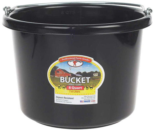 8 Quart Rubber Bucket