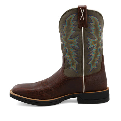 11" Tech X Boot - Brown & Green - MXW0004
