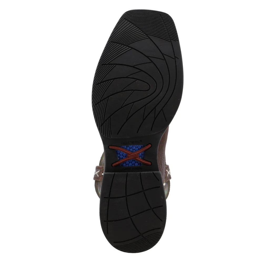 11" Tech X Boot - Brown & Green - MXW0004