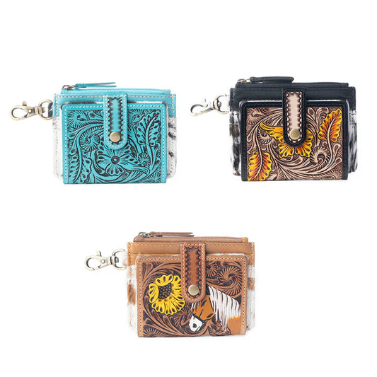 Wildflowers of the Prairie Credit Card Holder
