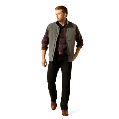 Men's Ariat Vernon Softshell Grey Vest