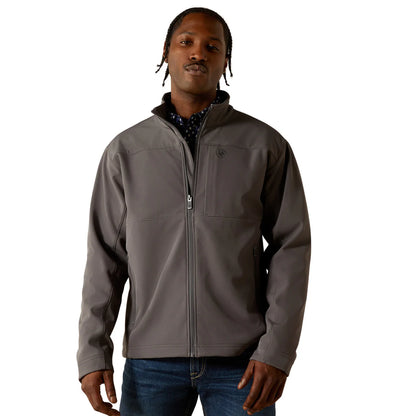 Ariat Men's Vernon Charcoal Grey Softshell Jacket