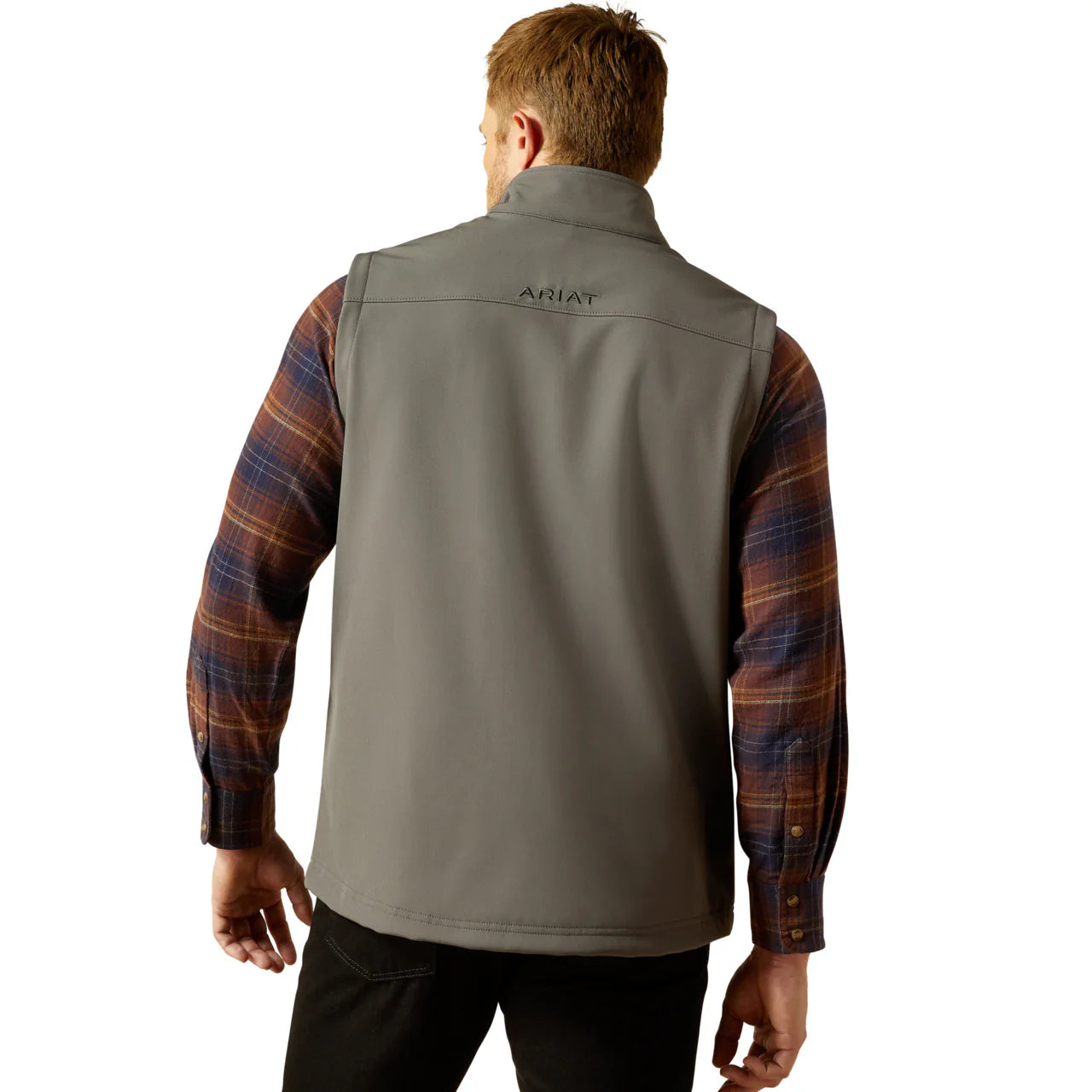 Men's Ariat Vernon Softshell Grey Vest