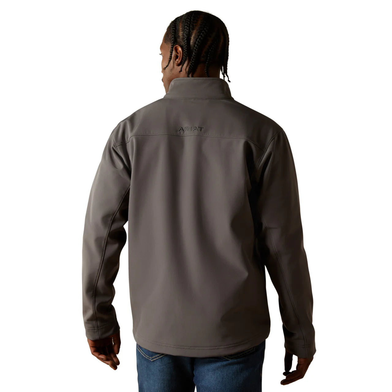 Ariat Men's Vernon Charcoal Grey Softshell Jacket
