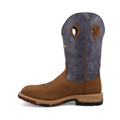 12" Western Work Boot - Clay & Peacock - MXBAW06