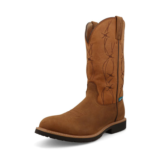 12" Western Work Boot - Toffee & Sudan Brown - MXBNW08