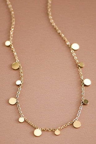 18k Gold Non-tarnish Stainless Steel Necklac