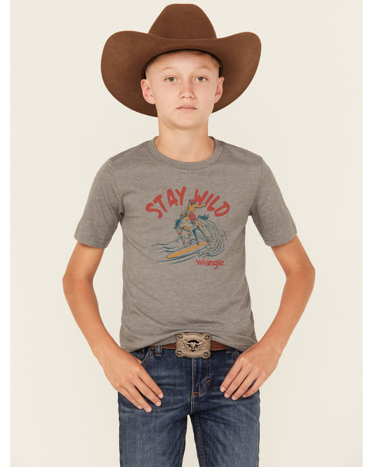 YOUTH WRG STAY WILD TEE-XL-.