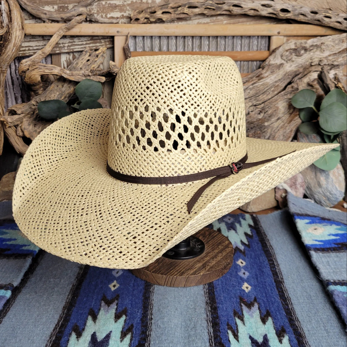 20X Straw Hat "Slack" by Justin JUS11582