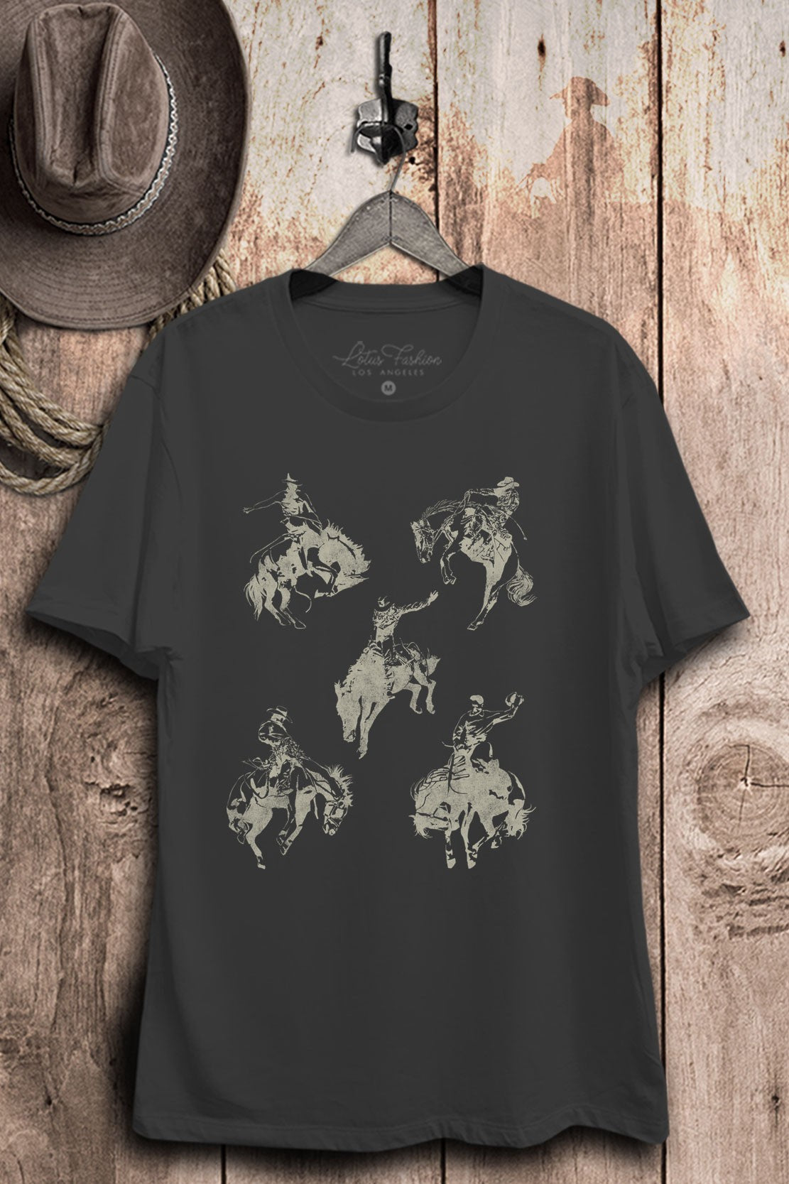 Wild West Rodeo Graphic Top