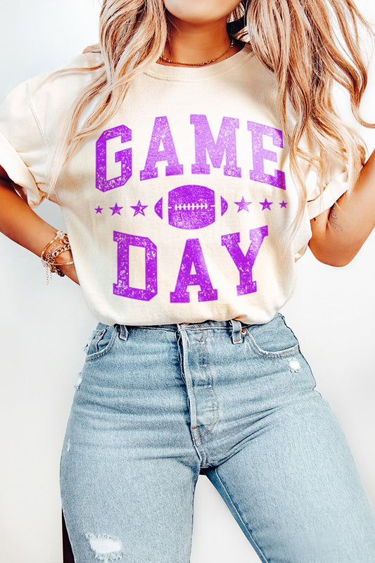 Game Day Football Comfort Colors Tee