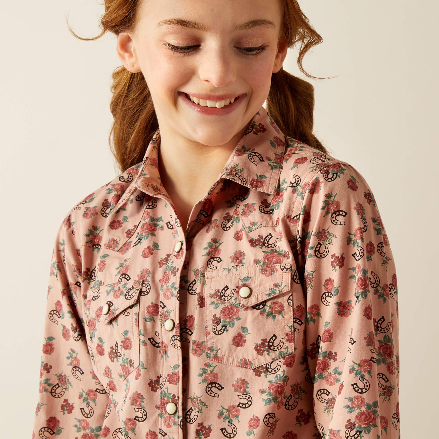 Flowers n' Horseshoes Shirt  - 10053889