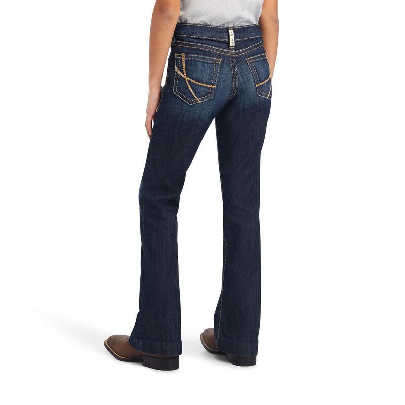 Ariat Niña Jeans Amira Pantalones de Pierna Ancha Elásticos 10041104