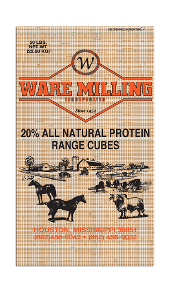 20% ALL NATURAL RANGE CUBE