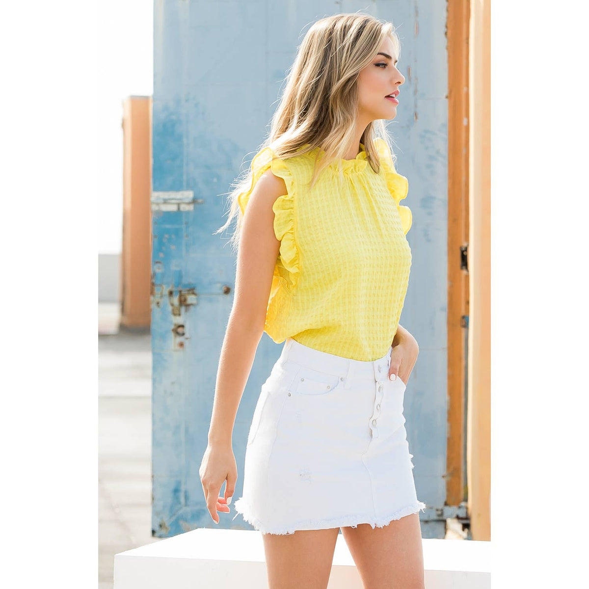 THML - Ruffle Top