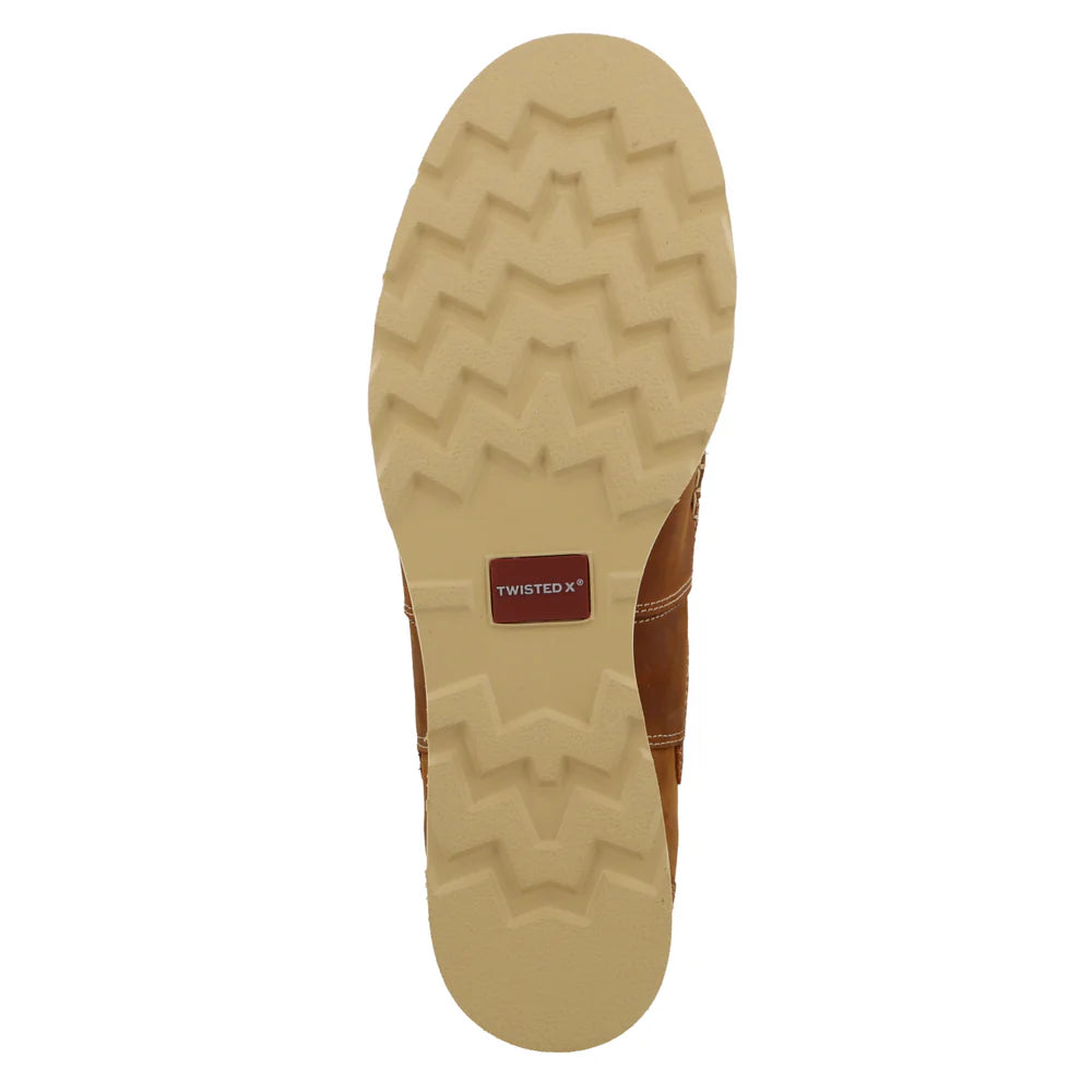 4" Work Chelsea Wedge Sole Boot - Oiled Saddle - MCAN001
