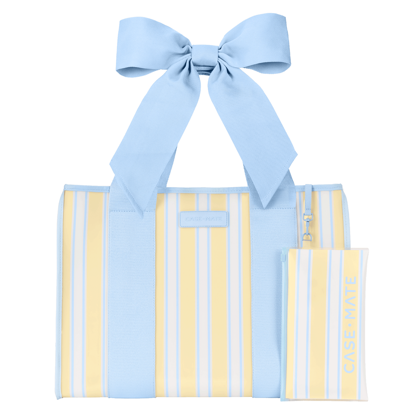 Case-Mate - Case-Mate Cabana Stripe Bow Jelly Tote Bag
