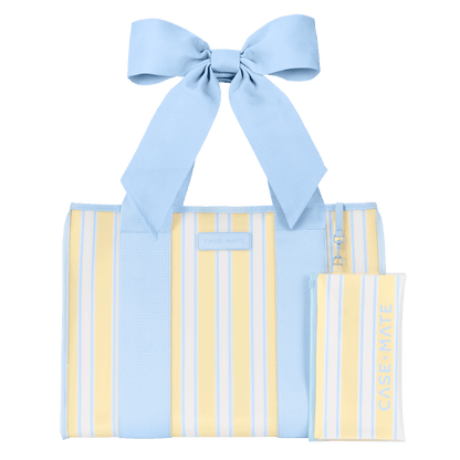 Case-Mate - Case-Mate Cabana Stripe Bow Jelly Tote Bag