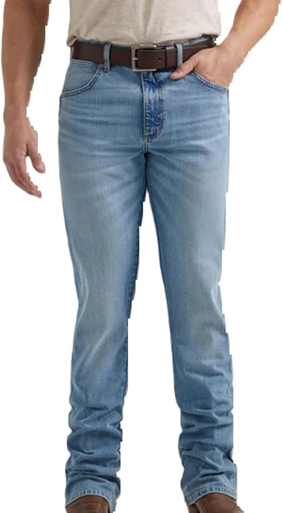 MEN'S WESTERN RETRO SLIM JEAN