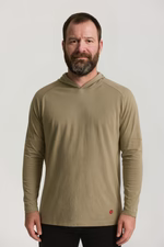 NKE FR LIGHTWEIGHT FLEX HOODIE - KHAKI GREEN