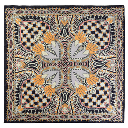Hana - Bohemian Geometric Pattern Print Bandana Light Weight Scarf