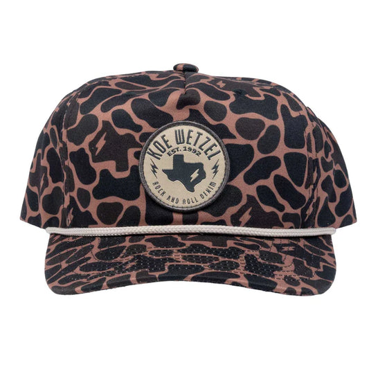 Koe Wetzel Camo Snapback Cap