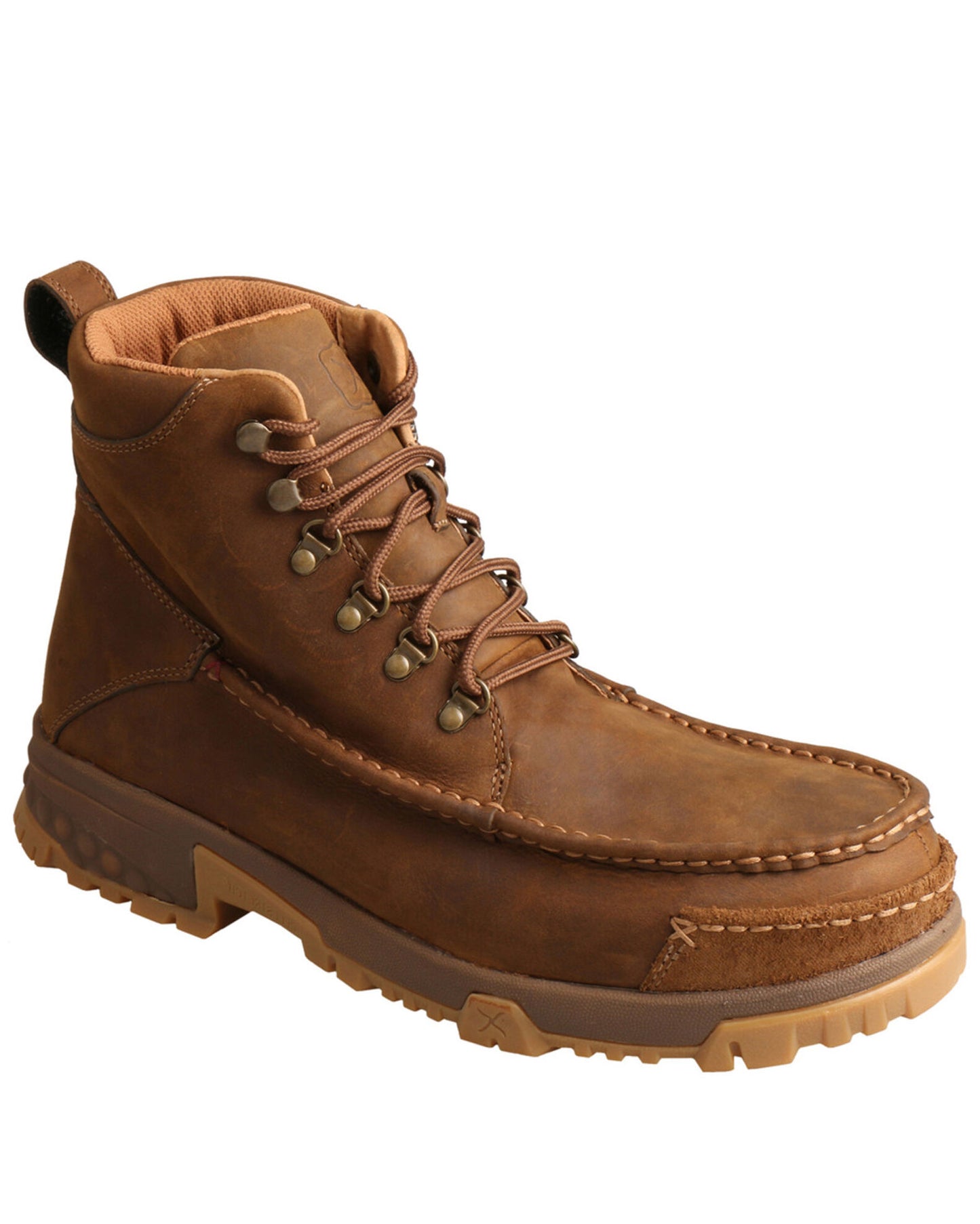 6" Work Boot - Distressed Saddle - MXCC001