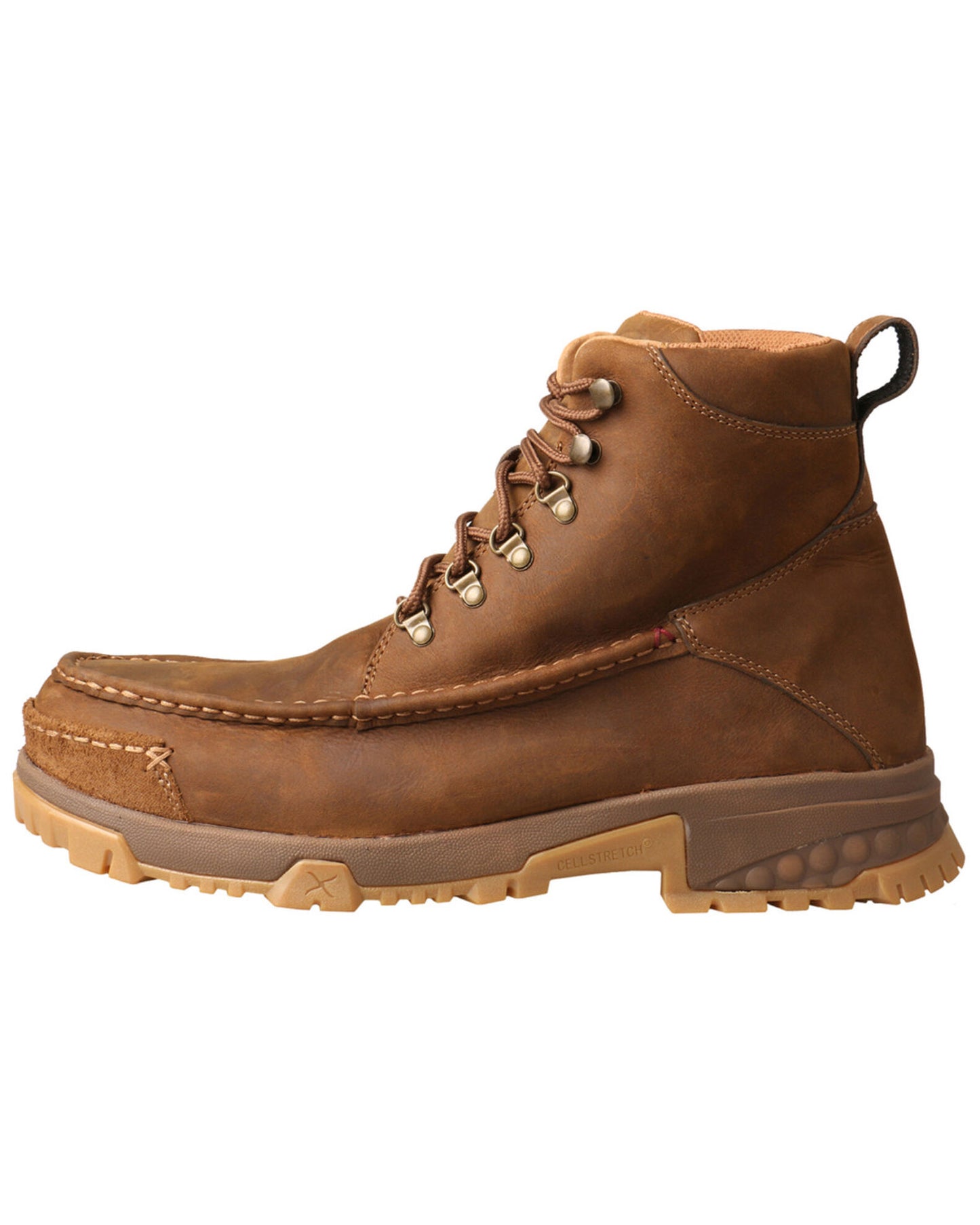 6" Work Boot - Distressed Saddle - MXCC001