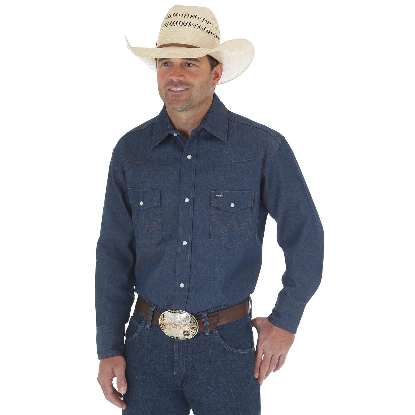 Mens Authentic Cowboy Cut® Work Shirt - Rigid - 1070127BT