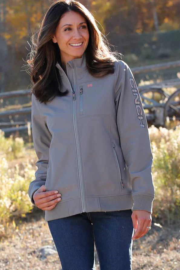 Cinch Women's Gray Wind Proof Western Jacket