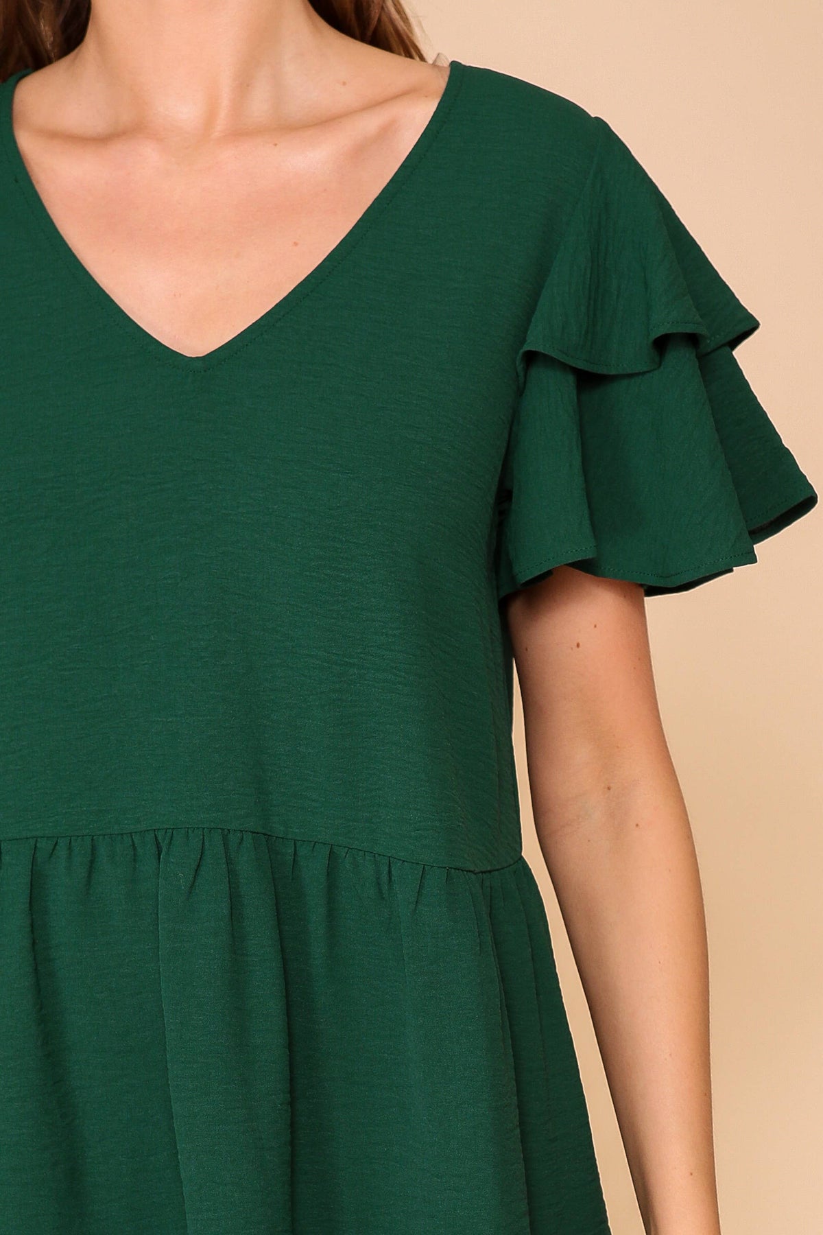 TIMING - Airflow Tiered Mini Dress