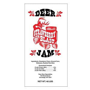 Deer Jam Strawberry Blast - 40 lb