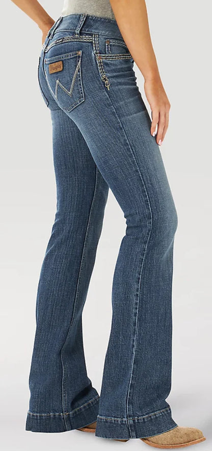 Wrangler® Retro® Sadie Trouser Jean - Low Rise - 112317287