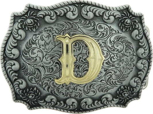 YOUTH INITIAL (D) BELT BUCKLE
