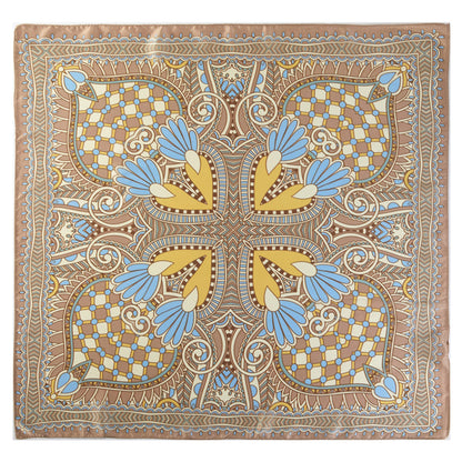 Hana - Bohemian Geometric Pattern Print Bandana Light Weight Scarf