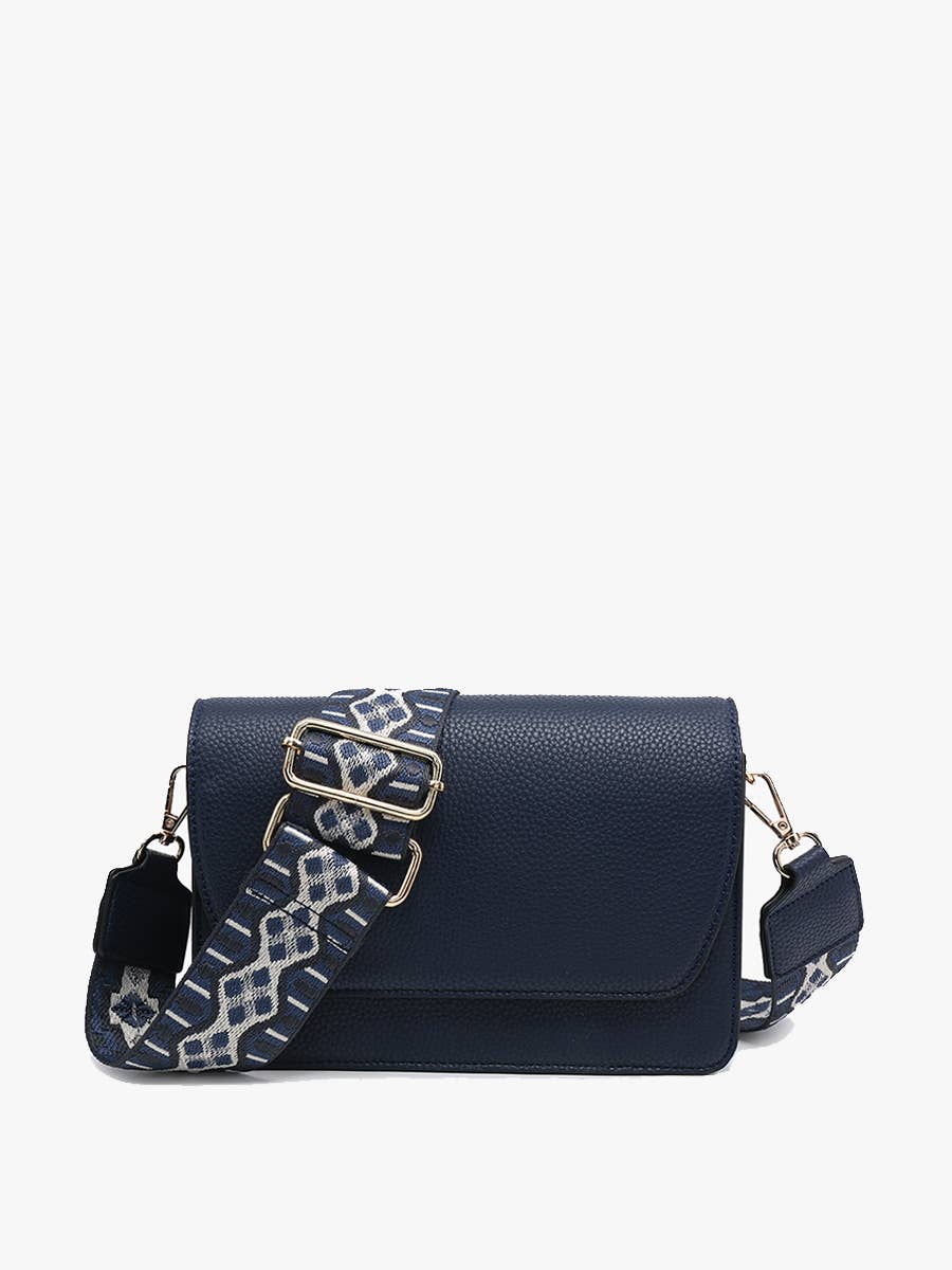 Jen & Co. - Noah Flapover Crossbody – Guitar Strap Bag | M2278
